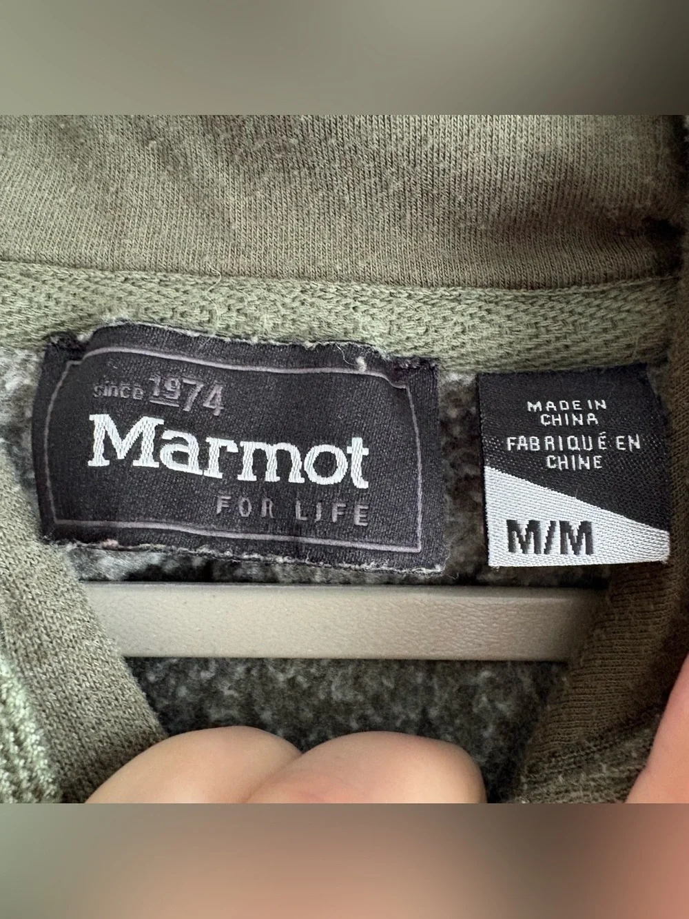 Marmot classic hoodie
